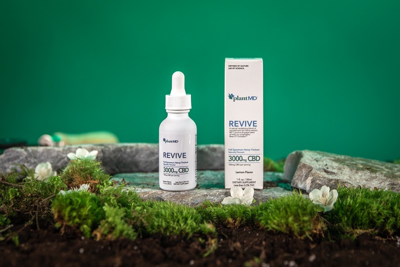 Why High-Quality Formulations Matter Most in CBD Products PlantMD Revive Tinctures in a Stock Photo